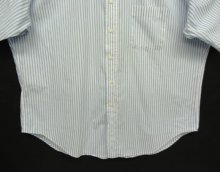 他の写真3: 90'S BROOKS BROTHERS ポプリン 半袖 BDシャツ ホワイト/ブルー ストライプ USA製 (VINTAGE)