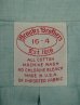 画像2: 90'S BROOKS BROTHERS 刷毛目ポプリン BDシャツ ミントブルー USA製 (VINTAGE) (2)