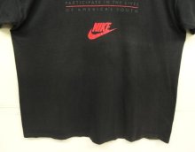 他の写真3: 90'S NIKE "P.L.A.Y." 銀タグ シングルステッチ 両面プリント Tシャツ ブラック USA製 (VINTAGE)