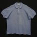 画像1: 80'S CHEMISE LACOSTE ポロシャツ ブルーヘザー フランス製 (VINTAGE) (1)