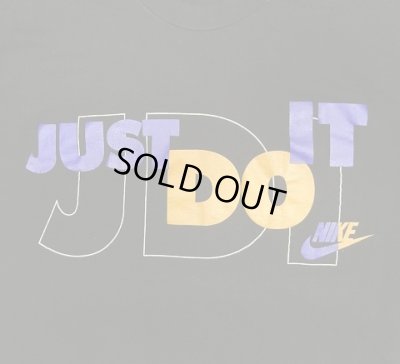 画像3: 90'S NIKE "JUST DO IT" 銀タグ シングルステッチ Tシャツ ブラック USA製 (VINTAGE)