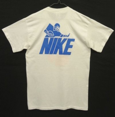 画像4: 90'S NIKE "FIGHTIN' TIGERS" 銀タグ シングルステッチ 両面プリント Tシャツ ホワイト USA製 (VINTAGE)