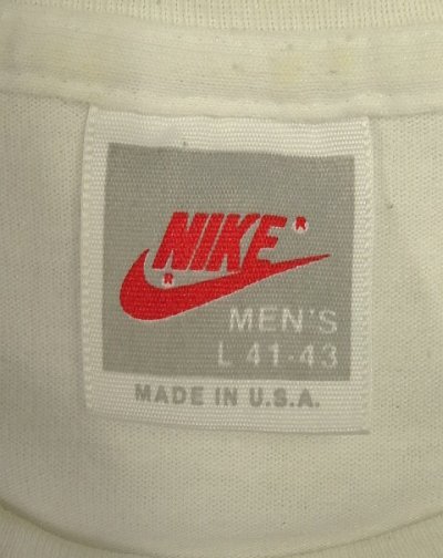 画像2: 90'S NIKE "FIGHTIN' TIGERS" 銀タグ シングルステッチ 両面プリント Tシャツ ホワイト USA製 (VINTAGE)
