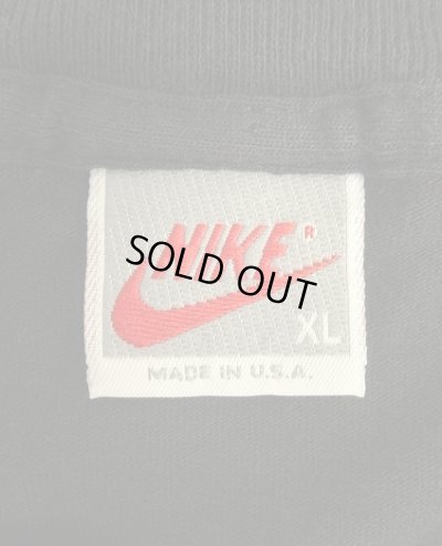 画像2: 90'S NIKE "JUST DO IT" 銀タグ シングルステッチ Tシャツ ブラック USA製 (VINTAGE)
