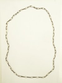 ナバホ族 インディアンジュエリー ナバホチェーン シルバーネックレス 75cm (NEW)