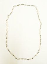 ナバホ族 インディアンジュエリー ナバホチェーン シルバーネックレス 60cm (NEW)