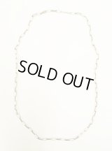 ナバホ族 インディアンジュエリー ナバホチェーン シルバーネックレス 60cm (NEW)