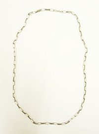 ナバホ族 インディアンジュエリー ナバホチェーン シルバーネックレス 60cm (NEW)