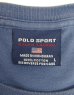 画像2: 90'S RALPH LAUREN "POLO SPORT" シングルステッチ ポケット付き 半袖 Tシャツ ネイビー (VINTAGE) (2)