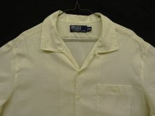 他の写真1: 90'S RALPH LAUREN コードレーン 半袖 イタリアンカラーシャツ オフホワイト (VINTAGE)