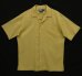 画像1: 90'S RALPH LAUREN "CALDWELL" シルク/コットン 半袖 オープンカラーシャツ ベージュ (VINTAGE) (1)