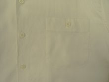 他の写真2: 90'S RALPH LAUREN コードレーン 半袖 イタリアンカラーシャツ オフホワイト (VINTAGE)