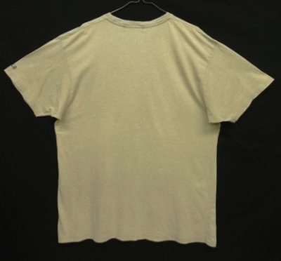 画像5: 90'S RALPH LAUREN シングルステッチ ポケット付き 半袖 Tシャツ ヘザーグレージュ (VINTAGE)
