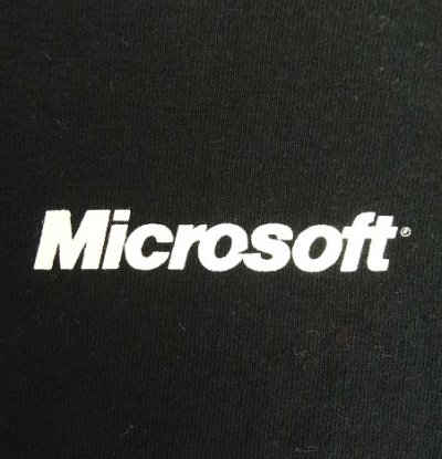 画像5: 00'S MICROSOFT 両面プリント 半袖 Tシャツ ブラック (VINTAGE)