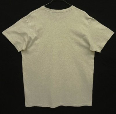 画像3: VELVA SHEEN シングルステッチ ポケット付き 半袖 Tシャツ アッシュグレー USA製 (USED)