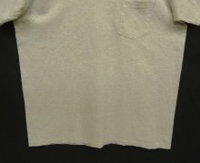 他の写真3: VELVA SHEEN シングルステッチ ポケット付き 半袖 Tシャツ アッシュグレー USA製 (USED)