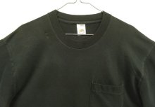 他の写真1: 90'S FRUIT OF THE LOOM シングルステッチ 耳付きポケット 半袖 Tシャツ ブラック USA製 (VINTAGE)