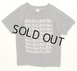 80'S BLAH,BLAH,BLAH シングルステッチ 半袖 Tシャツ ブラック USA製 (VINTAGE)