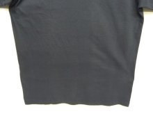 他の写真3: 80'S HANES シングルステッチ 半袖 ヘンリーネック Tシャツ ダークネイビー USA製 (VINTAGE)
