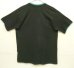 画像4: 90'S FRUIT OF THE LOOM シングルステッチ ダブルネック 半袖 Tシャツ ブラック/ターコイズ USA製 (VINTAGE) (4)