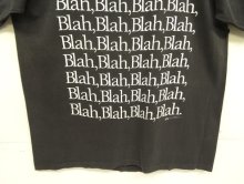 他の写真3: 80'S BLAH,BLAH,BLAH シングルステッチ 半袖 Tシャツ ブラック USA製 (VINTAGE)
