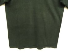 他の写真3: 90'S FRUIT OF THE LOOM シングルステッチ ダブルネック 半袖 Tシャツ ブラック/ターコイズ USA製 (VINTAGE)