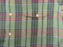 他の写真2: 80'S GANT マドラス 半袖 三点留め BDシャツ チェック柄 インド製 (VINTAGE)