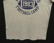他の写真3: 80'S CHAMPION トリコタグ 50/50 シングルステッチ 三段染み込みプリント 半袖 Tシャツ ヘザーグレー USA製 (VINTAGE)