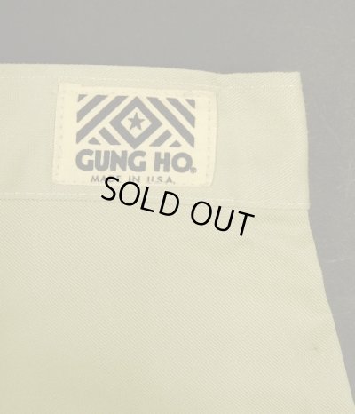 画像6: 80'S GUNG HO 旧タグ ベイカーパンツ ベージュ 42TALONジップ USA製 (DEADSTOCK)