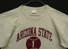 他の写真1: 80'S CHAMPION トリコタグ 88/12 シングルステッチ 三段プリント 半袖 Tシャツ ヘザーグレー USA製 (VINTAGE)