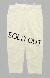 60'S BOAT SAIL CLOTH "SANFORIZED" コットン100% チノパンツ GRIPPER ZIPPER製ブラスジップ USA製 (VINTAGE)