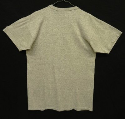 画像4: 80'S CHAMPION トリコタグ 88/12 シングルステッチ 三段プリント 半袖 Tシャツ ヘザーグレー USA製 (VINTAGE)