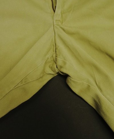 画像5: 60'S BOAT SAIL CLOTH "SANFORIZED" コットン100% チノパンツ GRIPPER ZIPPER製ブラスジップ USA製 (VINTAGE)
