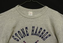 他の写真1: 80'S CHAMPION トリコタグ 88/12 シングルステッチ 袖プリント 半袖 Tシャツ ヘザーグレー USA製 (VINTAGE)