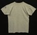 画像5: 80'S CHAMPION トリコタグ 88/12 シングルステッチ 袖プリント 半袖 Tシャツ ヘザーグレー USA製 (VINTAGE) (5)