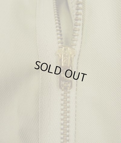 画像3: 80'S GUNG HO 旧タグ ベイカーパンツ ベージュ 42TALONジップ USA製 (DEADSTOCK)