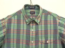 他の写真1: 80'S GANT マドラス 半袖 三点留め BDシャツ チェック柄 インド製 (VINTAGE)