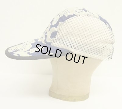 画像3: 90'S PATAGONIA "SPOONBILL CAP" サイドメッシュキャップ ハイビスカス柄 USA製 (VINTAGE)