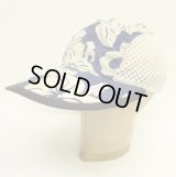 90'S PATAGONIA "SPOONBILL CAP" サイドメッシュキャップ ハイビスカス柄 USA製 (VINTAGE)