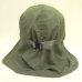 画像8: 00'S PATAGONIA "SPOONBILL CAP" ロングビル ナイロンキャップ ネックガード付き カーキ/グレーUSA製 (VINTAGE)