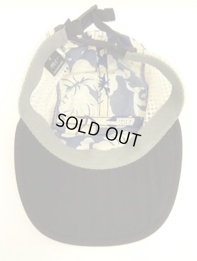 画像5: 90'S PATAGONIA "SPOONBILL CAP" サイドメッシュキャップ ハイビスカス柄 USA製 (VINTAGE)