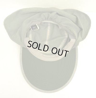 画像10: 00'S PATAGONIA "SPOONBILL CAP" ロングビル ナイロンキャップ ネックガード付き カーキ/グレーUSA製 (VINTAGE)