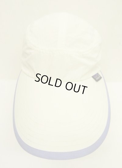画像2: 90'S PATAGONIA "SPOONBILL CAP" ロングビル ナイロンキャップ ホワイト/ライラック (VINTAGE)