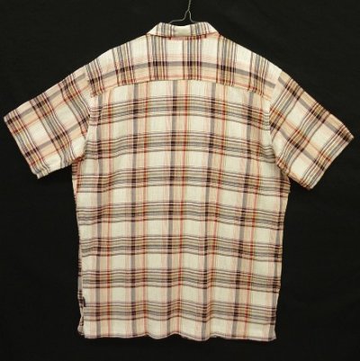 画像3: PATAGONIA オーガニックコットン 半袖 A/Cシャツ チェック柄 (USED)
