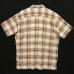 画像3: PATAGONIA オーガニックコットン 半袖 A/Cシャツ チェック柄 (USED) (3)