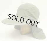 00'S PATAGONIA "SPOONBILL CAP" ロングビル ナイロンキャップ ネックガード付き カーキ/グレーUSA製 (VINTAGE)
