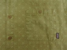 他の写真2: 00'S PATAGONIA ヘンプ/コットン 半袖 ボックスシャツ オリーブ/総柄 (VINTAGE)