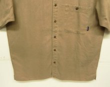 他の写真3: 90'S PATAGONIA ヘンプ100% 半袖 ボックスシャツ ライトブラウン (VINTAGE)