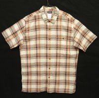 PATAGONIA オーガニックコットン 半袖 A/Cシャツ チェック柄 (USED)