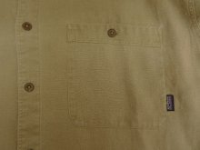 他の写真2: 90'S PATAGONIA ヘンプ100% 半袖 ボックスシャツ ライトブラウン (VINTAGE)
